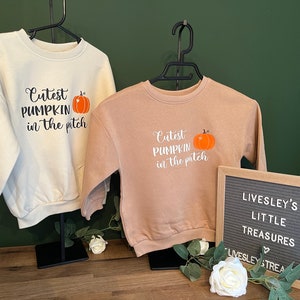 Cutest pumpkin in the patch, Autumn jumper, Unisex jumpers, Pumpkin picking, Halloween, first Autumn, Autumnal