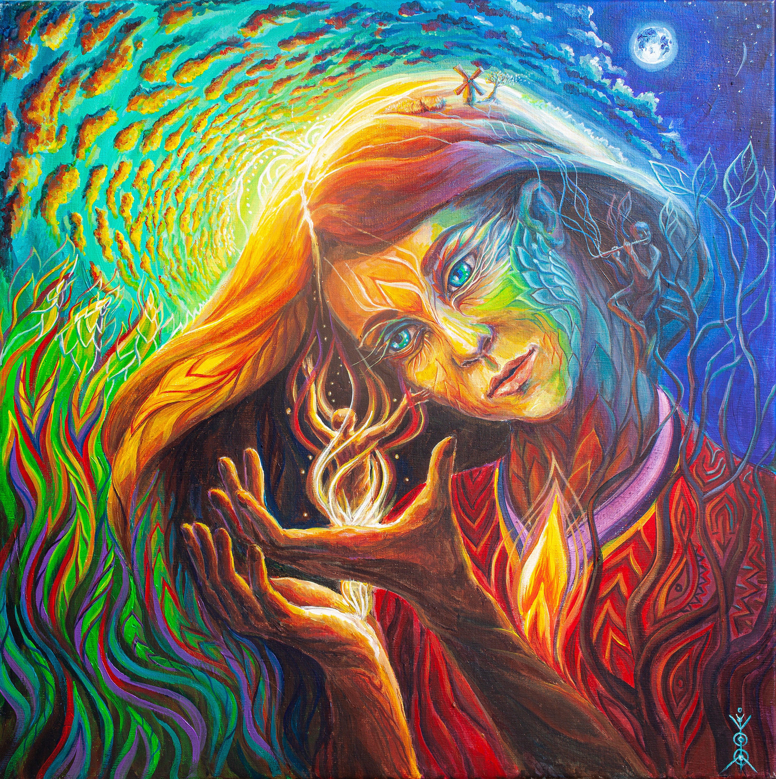 Visionary Art Painting: 