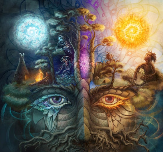 サイケデリックアート　絵画 サイケデリックアート