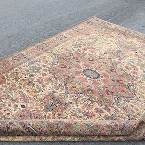 6x10 living room rug, oriental area rug, 6&#39;5&quot; X 9&#39;6&quot; Turkish woven rug, R8350F63