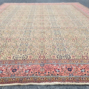6x10 oriental Turkish rug, wool  bed plan rug, retro rug, 6&#39;5&quot; X 9&#39;6&quot;  woven rug, R1788F106