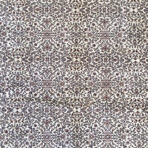 6x9 dining room rug, beige brown area rug, 6&#39;3&quot; X 9&#39;  Turkish  rug R9088F90