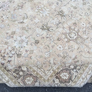 8x11 woven tribal rug, Vintage area rug, Bedroom Rug , 8&#39; X 11&#39;  Living room rug R7964F59