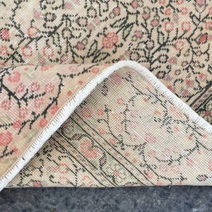 6x10 bed plan rug, wool living room rug,  6&#39;4&quot; X 9&#39;11&quot; Beige Bedroom Rug R7581F52