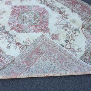 8x11 rug for living room , handmade oriental rug,  7&#39;11&quot; X 10&#39;10&quot; area rug R9326F123
