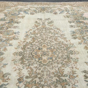 Tappeto orientale 6x9, tappeto per soggiorno, tappeto beige per camera da letto 6&#39; X 8&#39;8&quot; R1075F105