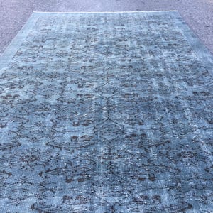 6x10 handmade dining room rug, rug for living room, 5&#39;11&quot; X 9&#39;6&quot; area rug  R4986F116