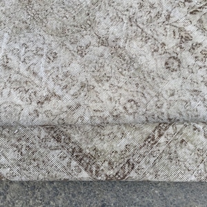 6x10 retro bed plan rug, boho rug,  5'11" X 10' rug for living room, R7808F53