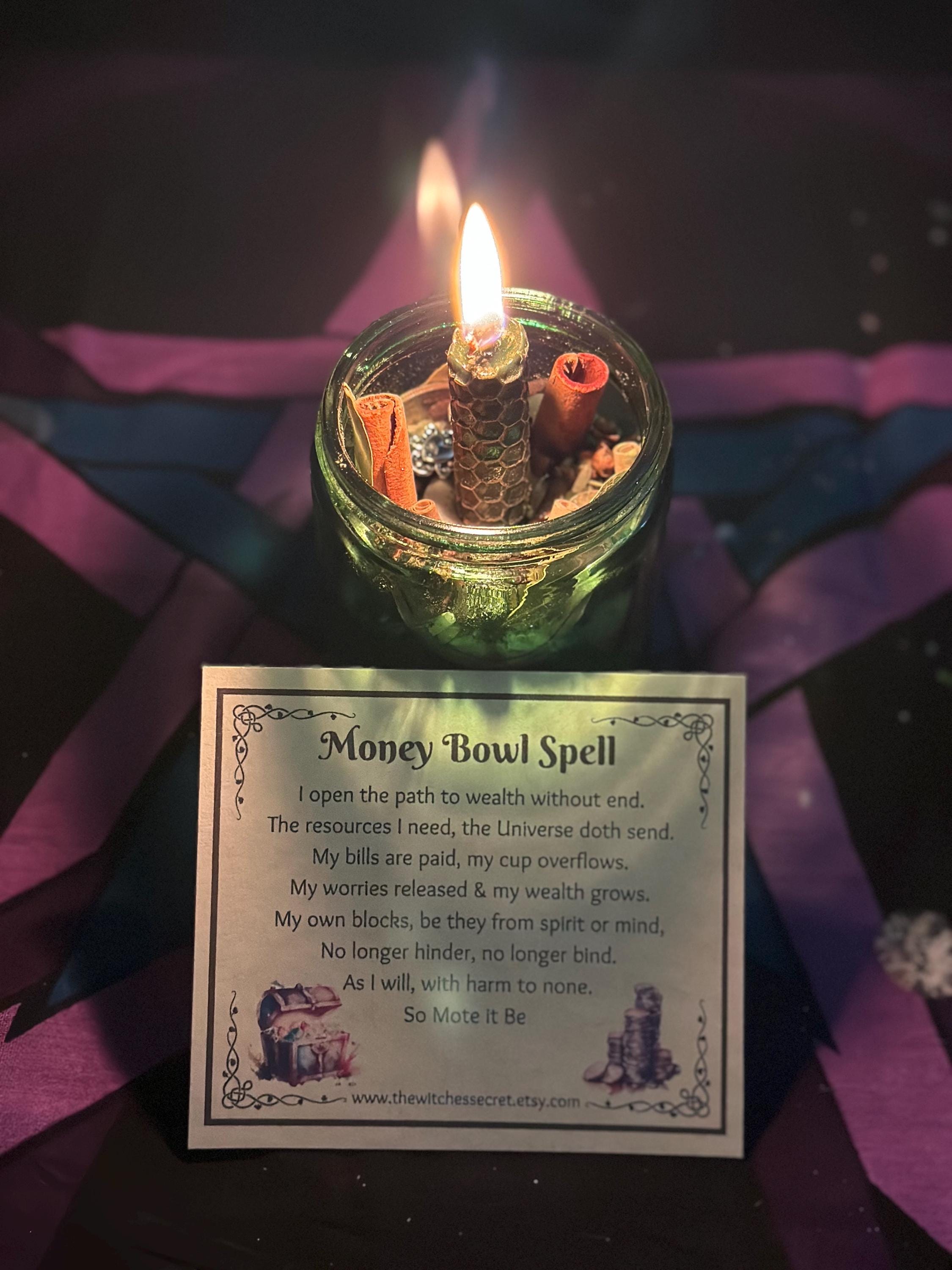 Simple Money Drawing Rituals Prosperity & Money Drawing Ritual Kit | Abundance Manifestation Spell ...