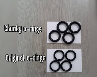 Spare Anti Slip Rubber o-rings for IKEA Antilop Highchair Footrest