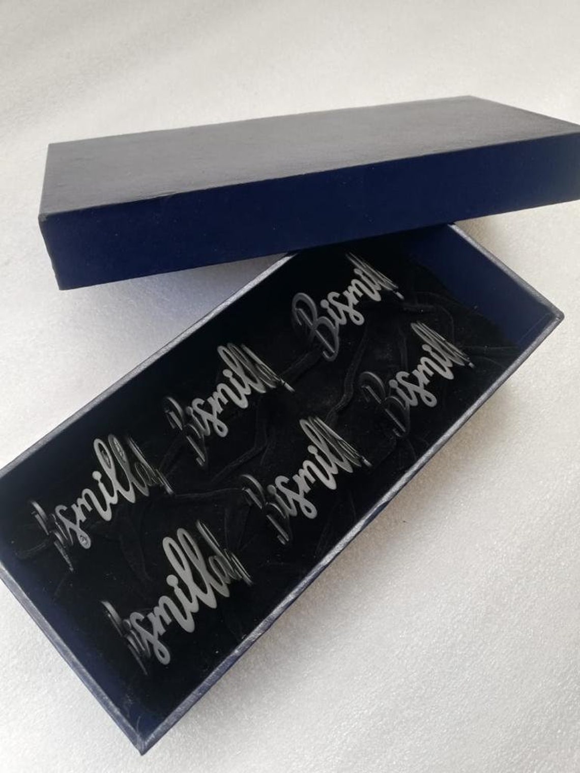 Bismillah Napkin Rings Set of 6 Etsy