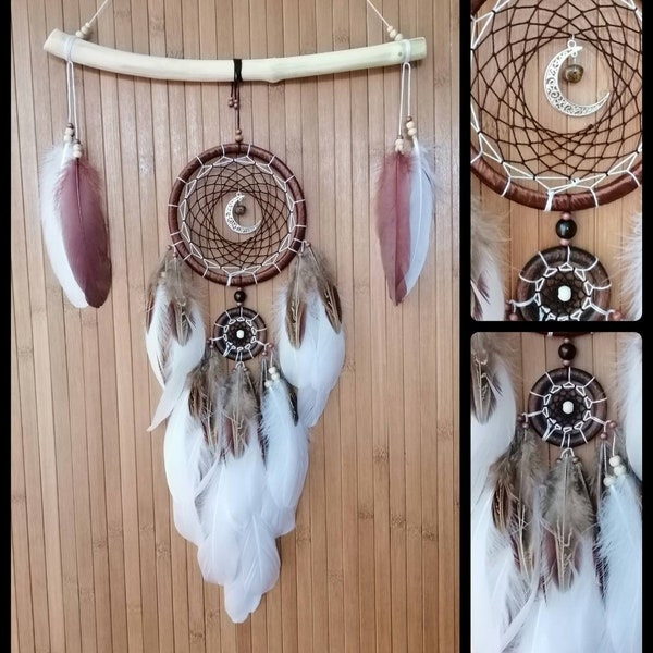 Authentic Dream Catcher Wall Hanging, DreamCatcher, Native American Deamcatcher, Bedroom Boho decor, Gift for her