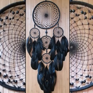 Dreamcatcher Native Made | Handmade Traditional Feather | Wall Decor | Wall Hanging Boho Home Decor | Macrame Tree Of Life Wall Art