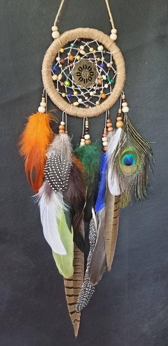 Traditional Dreamcatcher Natural Wall Decor | Willow Dreamcatcher