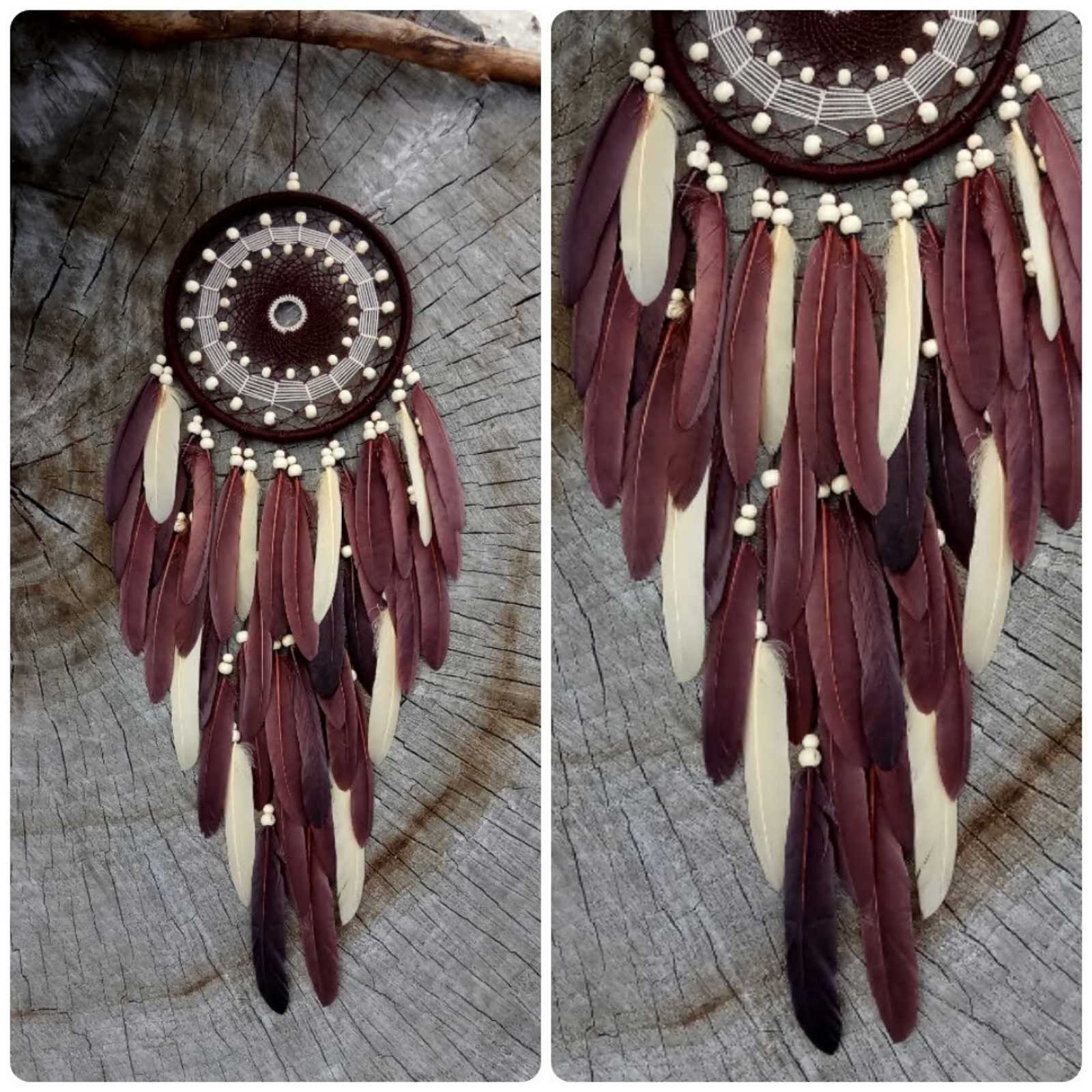Brown Dream Catcher Native America Indian Dreamcatcher Home Wall Hangings 