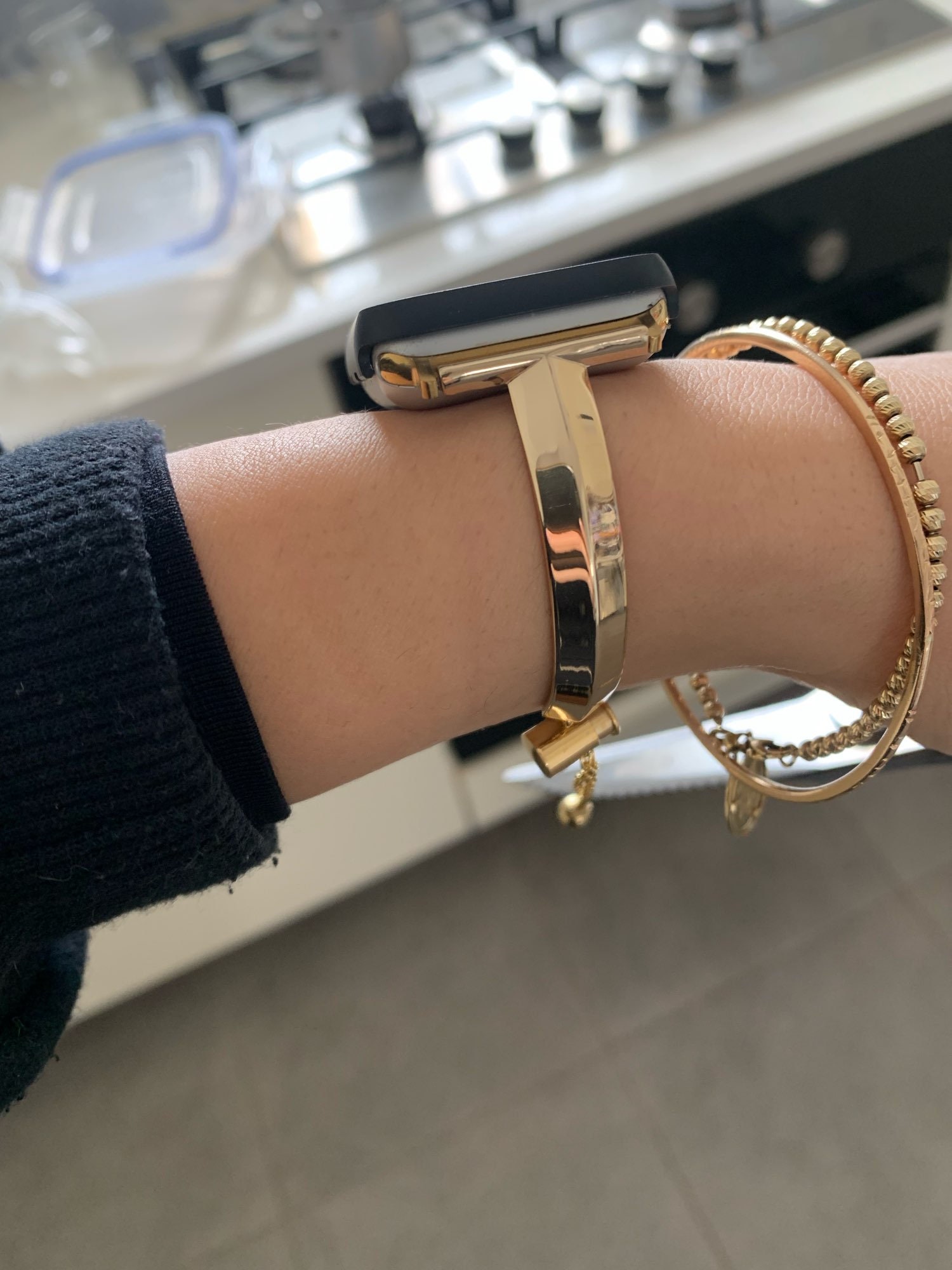 pulsera de reloj apple watch mujer louis vuitton