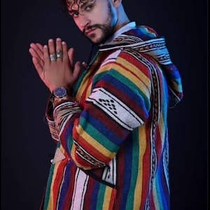 Moroccan jacket with wool , bohemian style ,winter jackets, Moroccan Crafts Style Gift Idea, vintage jacket, wholesale