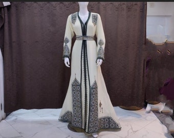 Gren Caftan,caftan morocco,moroccan kaftan,wedding kaftan,dubaï kaftan ,henna,kaftan,henna kaftan,arabic caftan,wedding caftan,