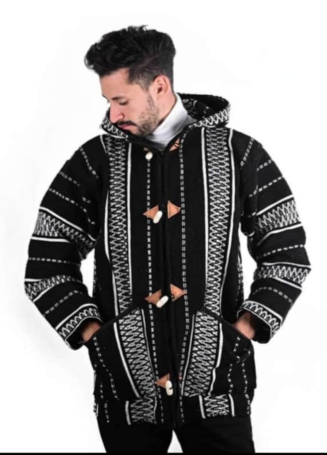 Maroc kaftan homme Djellaba Cardigan kaftan pour hommes Pull