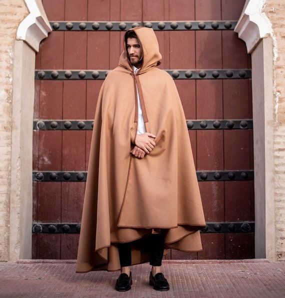 Soft Moroccan Luxury Winter Warm Cape. Long Cape. Long Winter Overcoat. Poncho. Winter Coat. Etsy