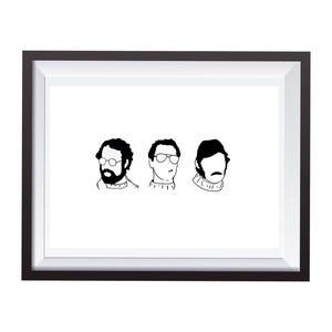 Jaws Art | A4 art print | Minimalist Movie Poster Art Print Custom Movie Wall Art, Home Decor, digital art