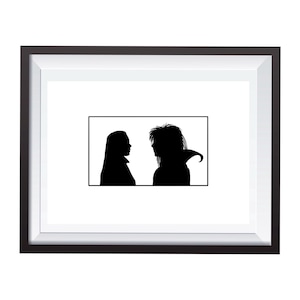 Labyrinth Art | A4 art print | Minimalist Movie Poster Art Print Custom Movie Wall Art, Home Decor, digital art