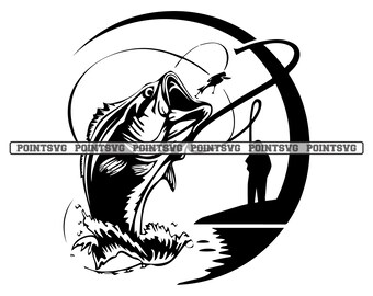 Download Jumping Fish Svg Etsy