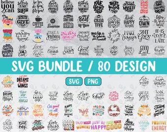 Download Positive Quote Svg Etsy