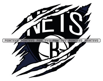 pic Brooklyn Nets Logo Svg etsy