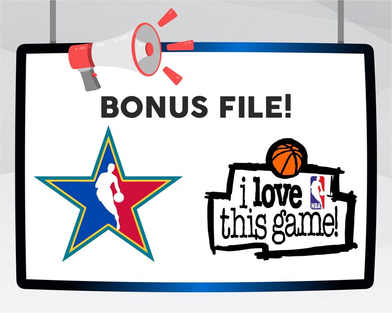 Download NBA Svg NBA Logo Svg Nba Logo Bundle | Etsy