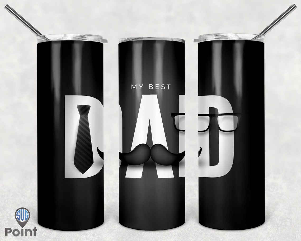 Father tumbler designs 20 oz skinny tumbler dad gift tumbler Etsy