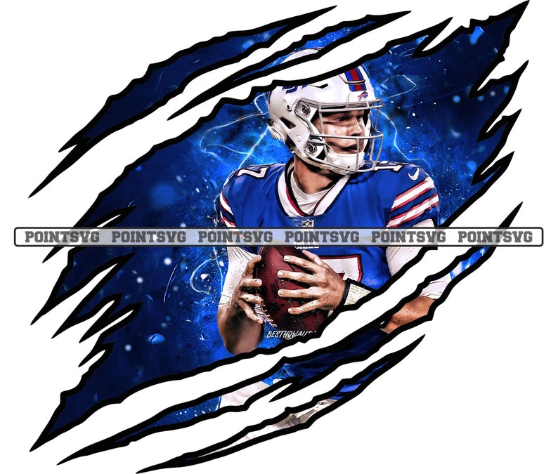 Josh Allen Png Etsy