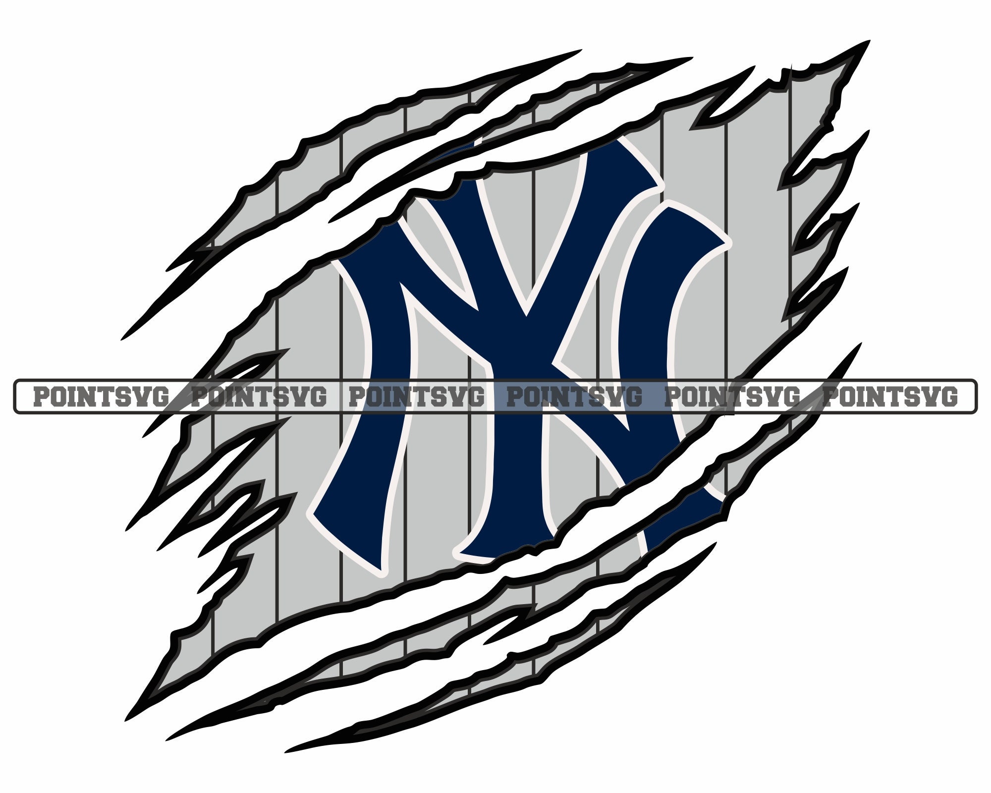 Newyork Yankees Svg Yankee Svg Yankee Cricut Yankess | Etsy