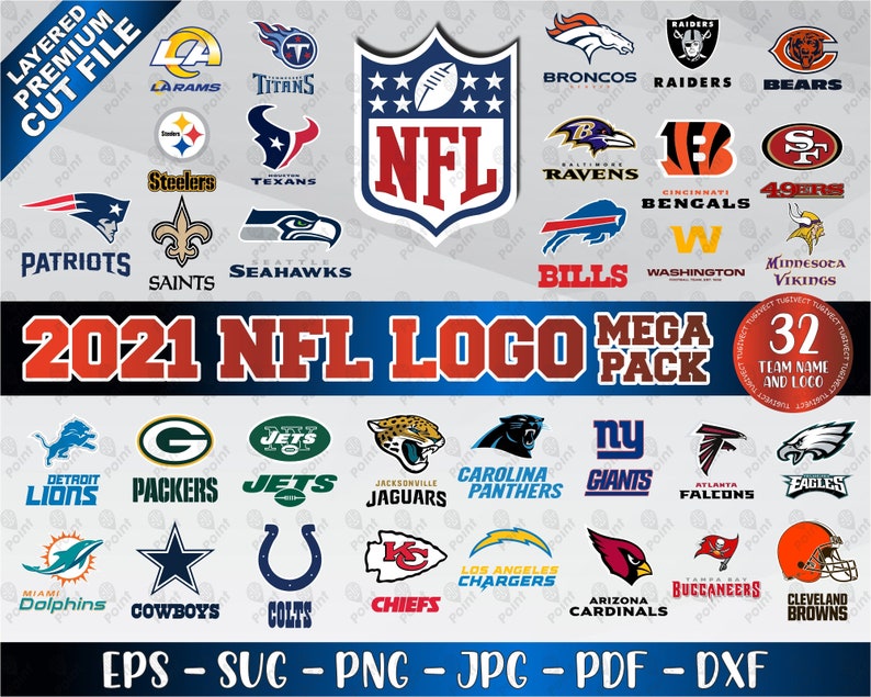 Download NFL Svg Bundle Nfl Logo Svg Bundle Nfl cut vinyl cut file ...