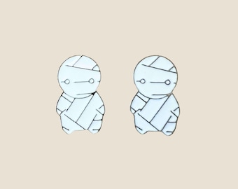 Little Mummy Enamel Pin (Please Read Description)