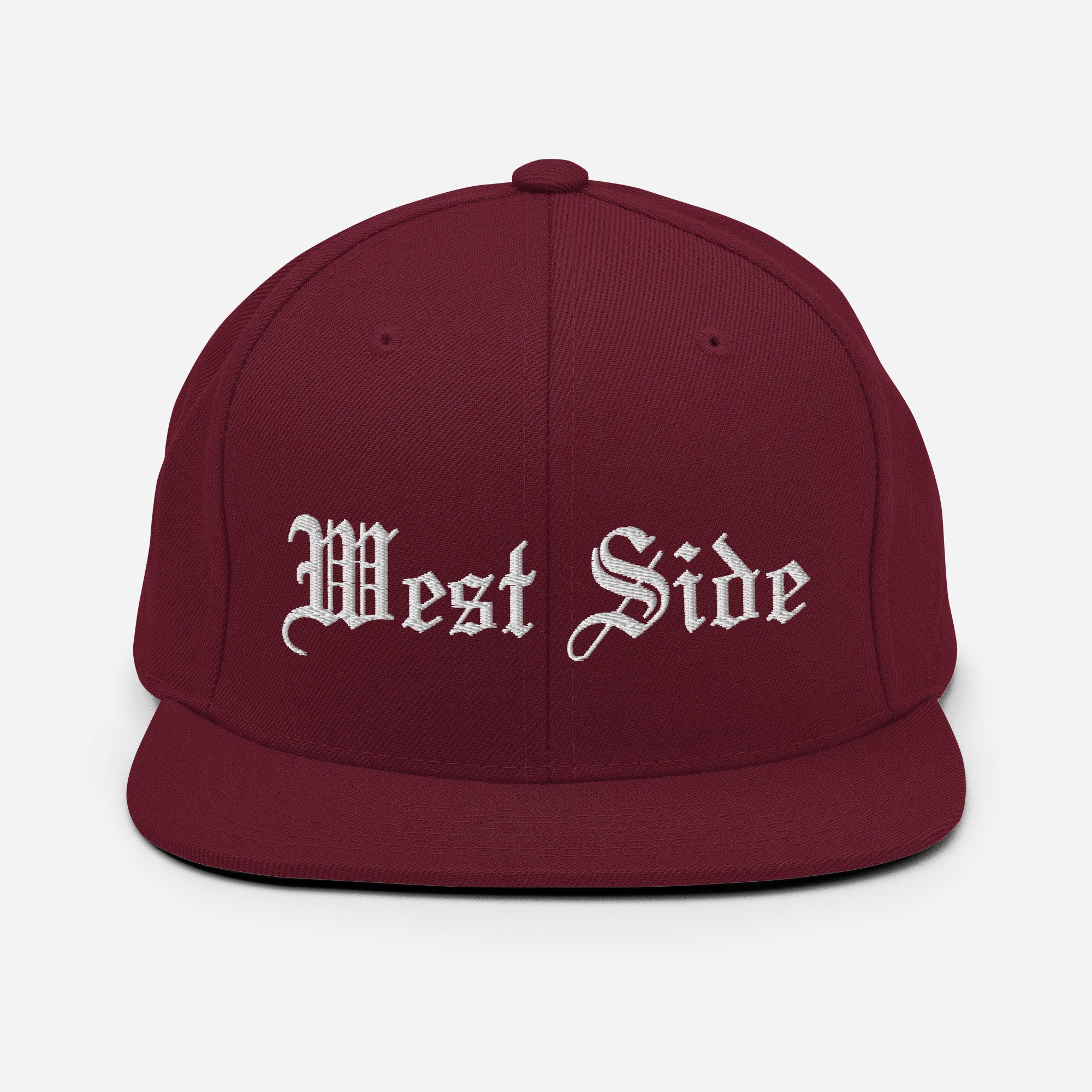 West Side Snapback Hat Old English - Etsy