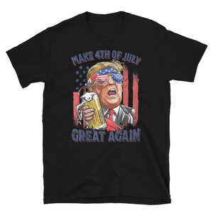 4th of july maga Make the 4th great again Trump Biden Fathers day shirt