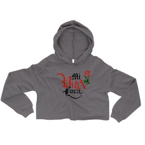 Mi Vida loca Crop Hoodie