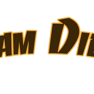 San diego Slam Diego brown and gold