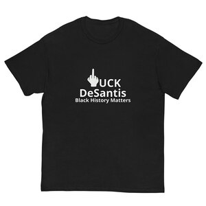 F Ron DeSantis black history matters