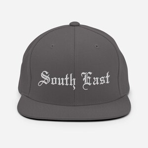 south east san diego Snapback Hat old english