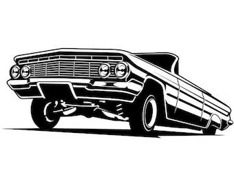 62 シボレー インパラ ローライダー カー チョロ カスタム - Etsy 日本