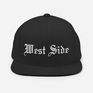 West side Snapback Hat old english