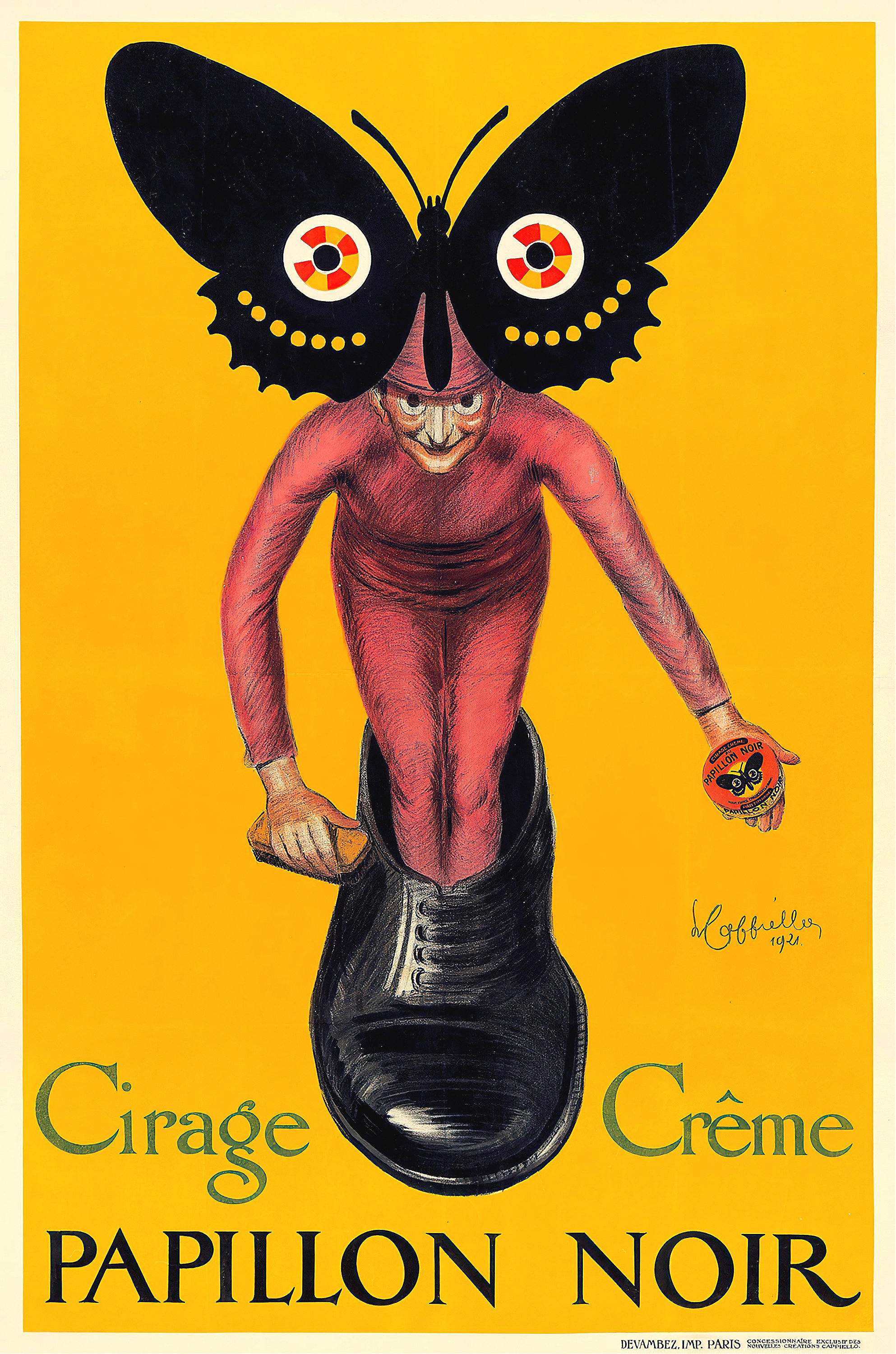 Leonetto Cappiello Art Poster Print Cappiello Paint Advertising