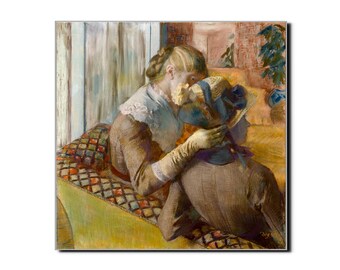 Edgar Degas "At the Milliner's" 1881 Art Poster Print - Impressionist