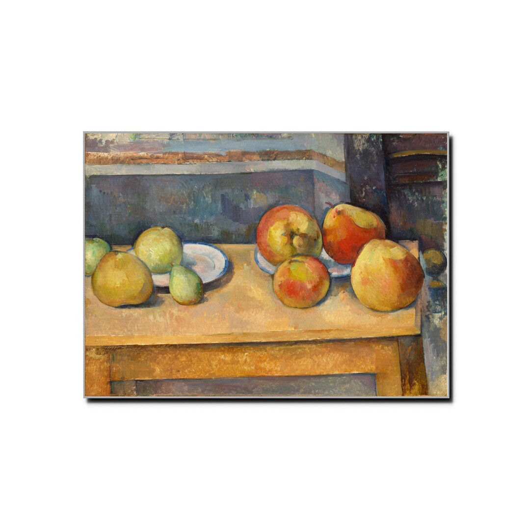 Paul Cézanne "still Life With Apples and Pears" 1891–92 Art Poster ...