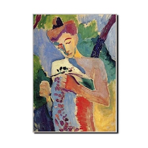 Henri Matisse Zweig der Blumen 1906 Kunst Poster Matisse Kunst Poster Druck Retro Illustration Poster Fine Art Mid Century Modern