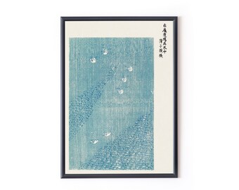1860-1869 TAGUCHI TOMOKI woodblock print from Yatsuo no tsubaki Kacho-ga Ukiyo-e Original Digital Print Japan Fine Art Japanese Poster