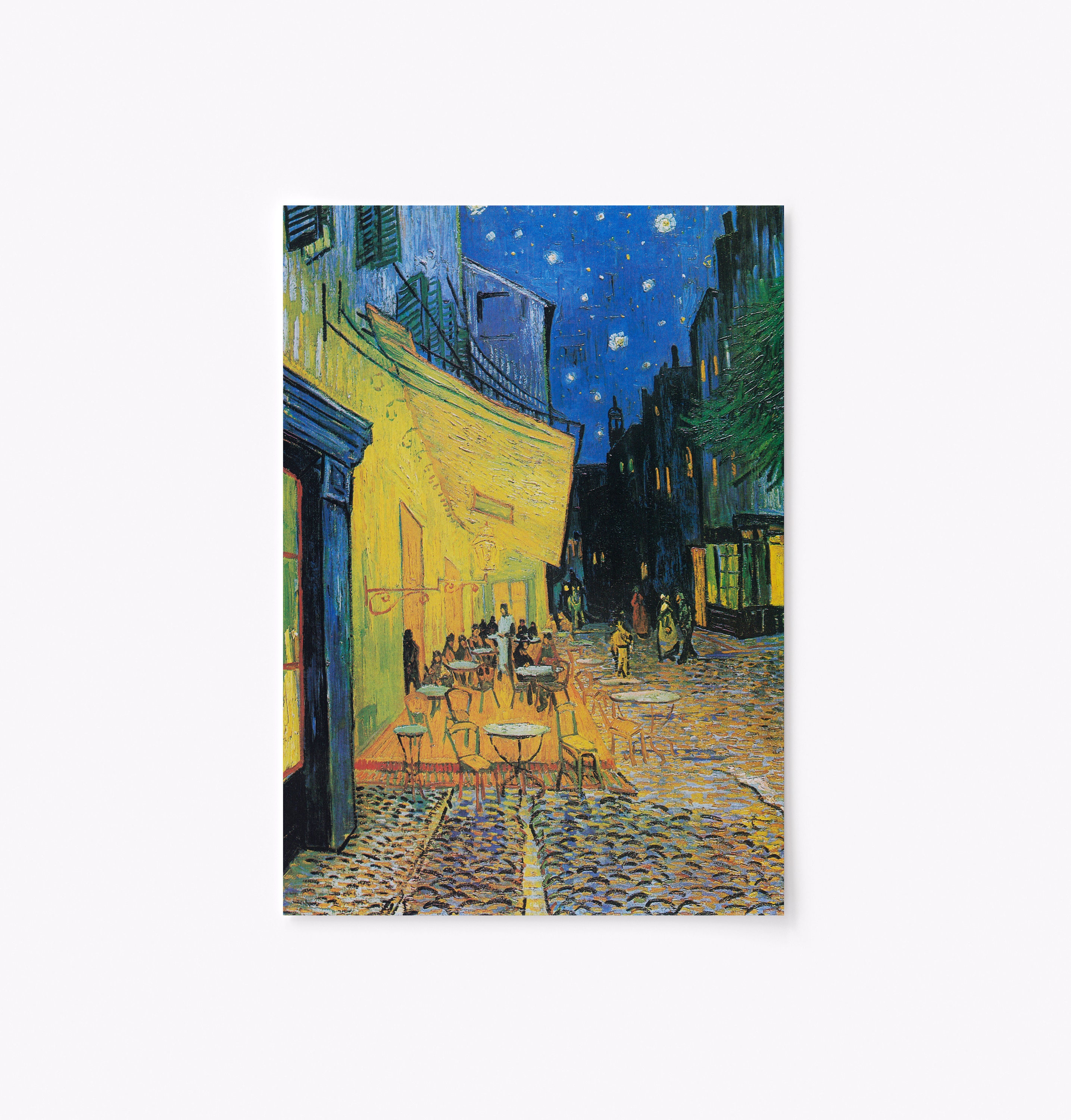 1888 VINCENT VAN GOGH Café Terrace at Night Impressionist