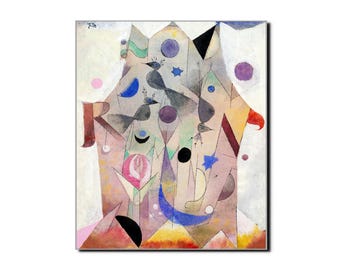 Paul Klee "Persische Nachtigallen" 1917 Art Poster Print - Swiss Artist, Expressionism, Cubism, Surrealism